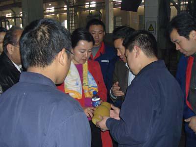 北京矿冶研究员专家教授来厂考察