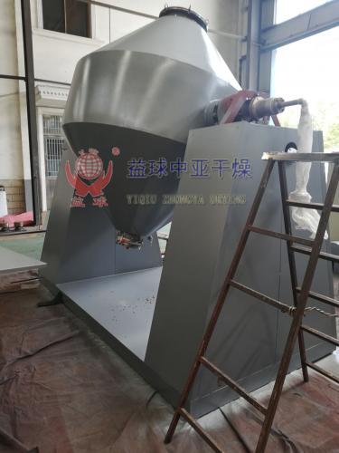 益球中亚干燥SZG系列双锥回转真空干燥机制作及发货现场图
